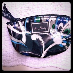 Vera Bradley Mini zip pouch vinyl covered